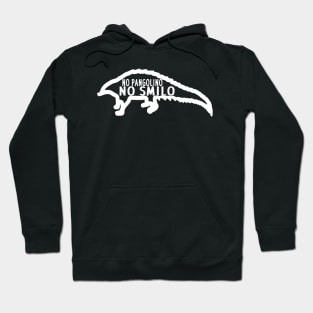 Pangolin saying smile nature pangolin animal Hoodie